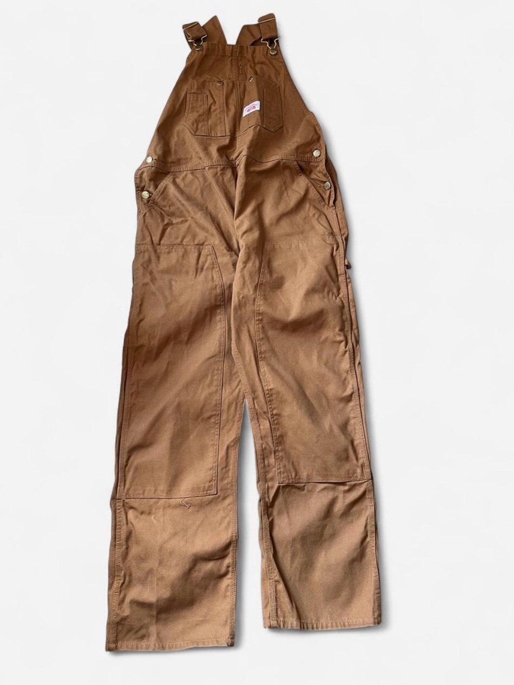 Roundhouse Brown Men's Cotton Duck Work Overalls
